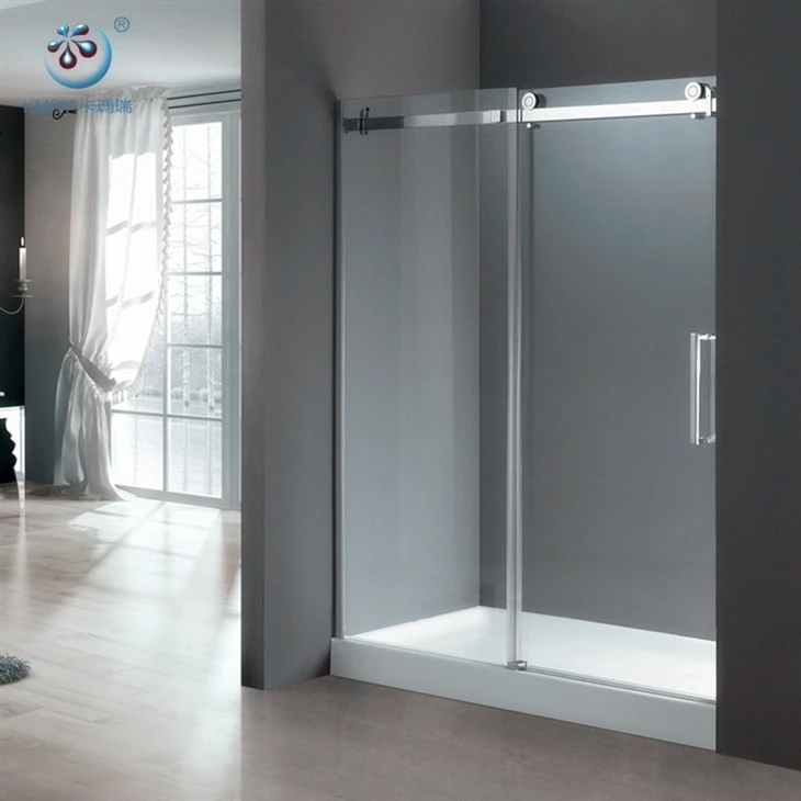 Bath Frameless Shower Slide Door