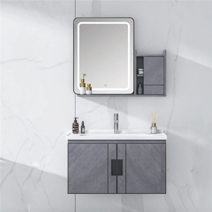 grey vanity set