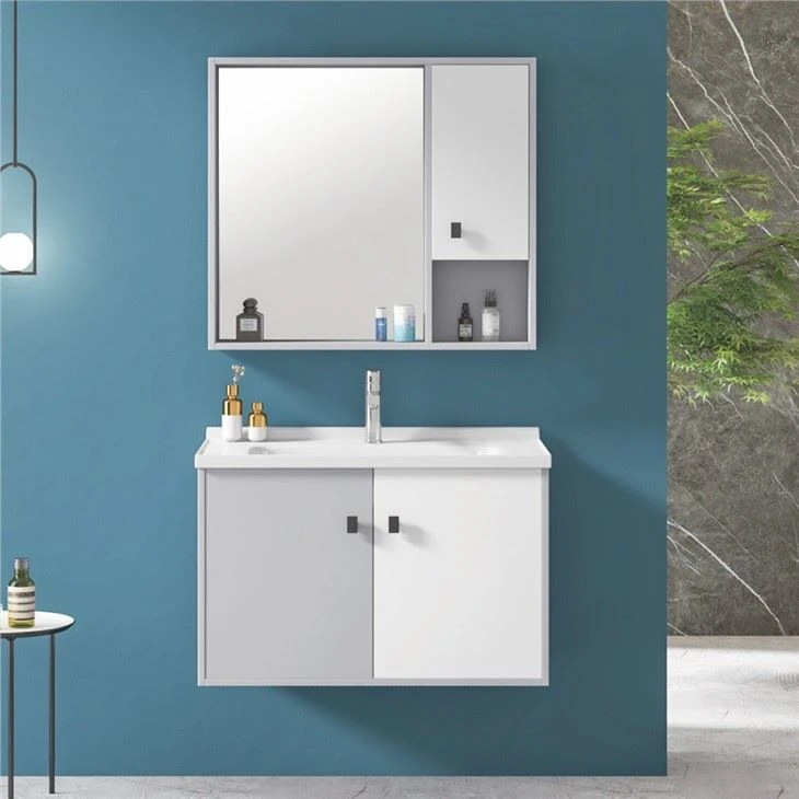 gray vanities